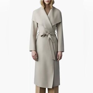 Mackage MAI-CN Double-face wool wrap coat